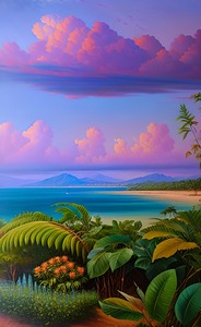 Batam landscape art2