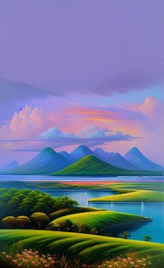 Batam landscape art3