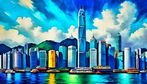 HongKong TV vintage art4