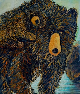 IMG 4303. grizzly bear and a cub