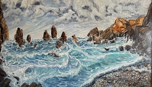 Rocky seascape