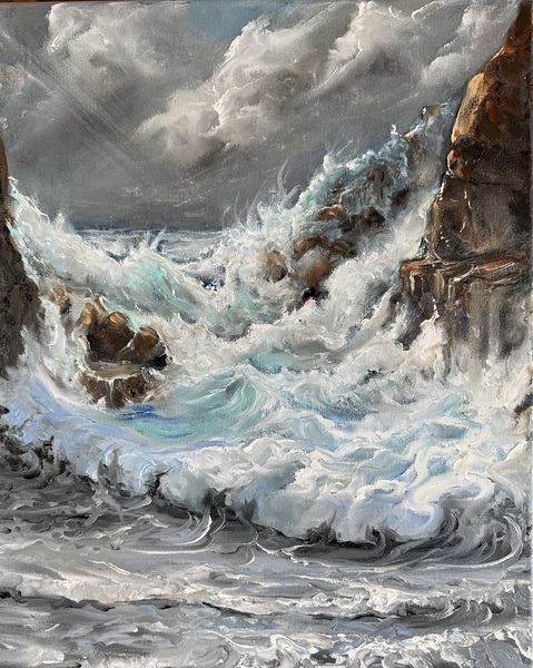 IMG 4394 Beautiful action packed seascape Print