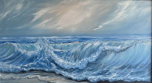 IMG 4198 -blue seascape Print