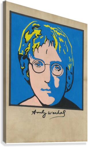 John Lennon Andy Warhol Poster by Fikus and Pompon Wall Art