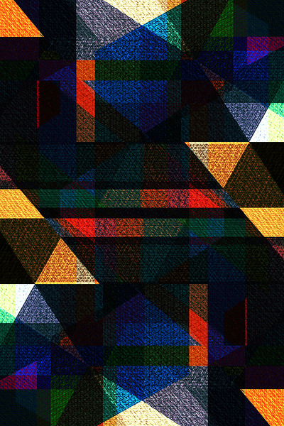 FractalColor Dark no1 Print