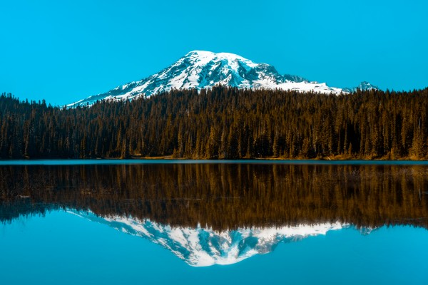 Reflecting Ranier Print