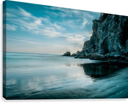 Green Sea Canvas Print