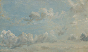 John Constable - Cloud Study . 1822 Print