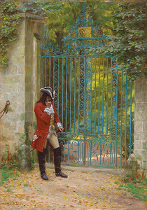 Edmund Blair Leighton - The Appointed Time