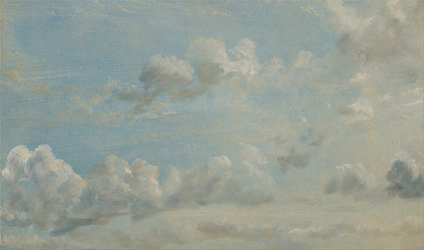 John Constable - Cloud Study . 1822 Print