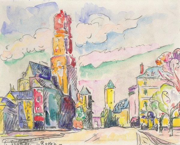 Paul Signac - Rodez by Wirla