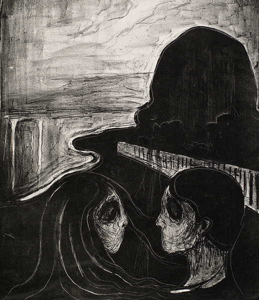 Edvard Munch - Attraction I Print