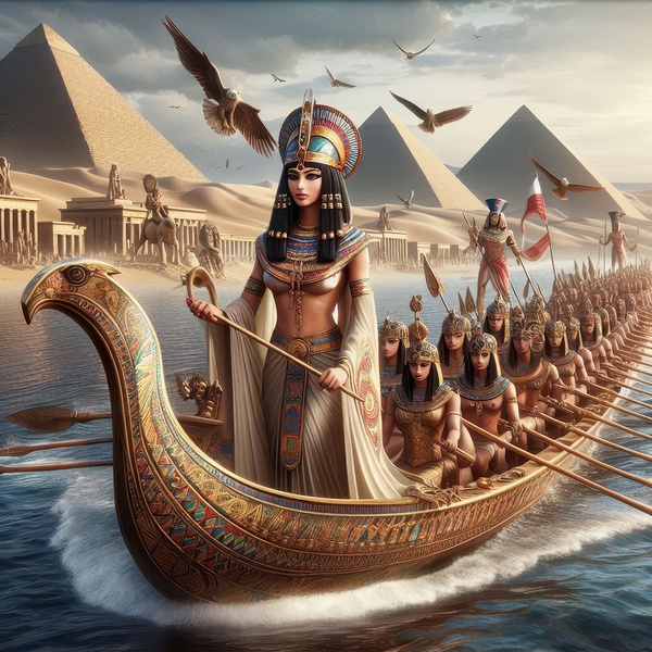 Queen Cleopatra 33 by Nile