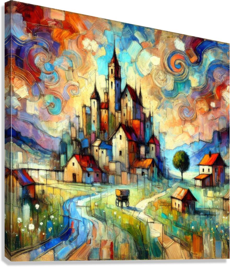 Art board 12 Canvas Print