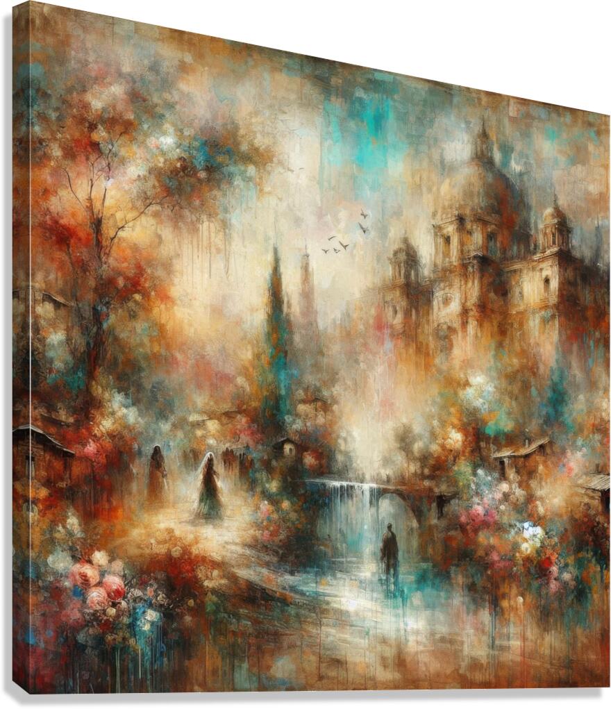 Art board 38 Canvas Print