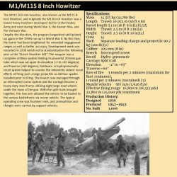 M115 8 Inch Howitzer