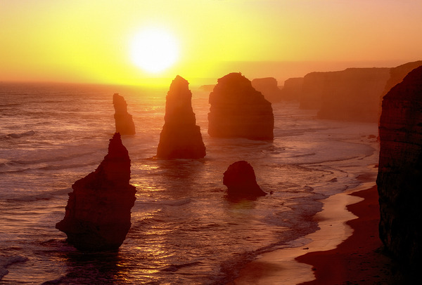 Down Under Sunset by D Robert Franz