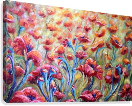 Poppyrazzi H Four  1   Canvas Print