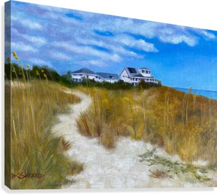 BeachHouse Canvas Print