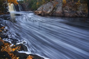 flowing water