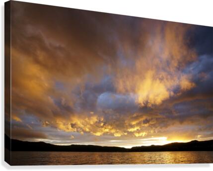 painted sky Canvas Print