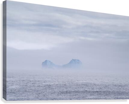 out of the fog  Canvas Print