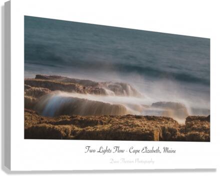 Two Lights Flow Canvas Print