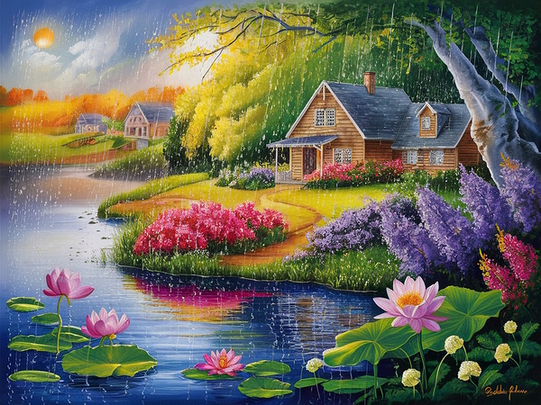 Quiet rural scene2 by NorShop