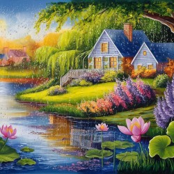 Quiet rural scene.
