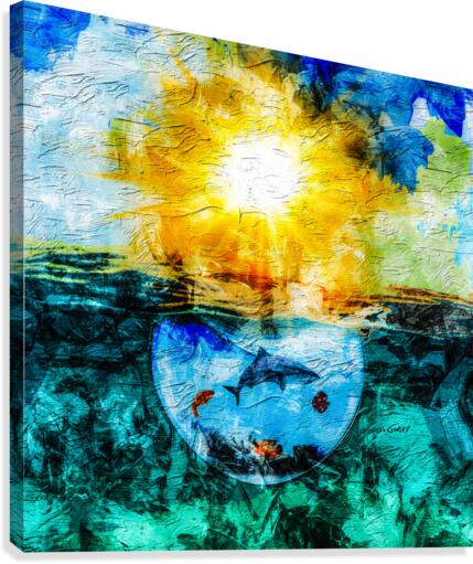 Aquarium Canvas Print