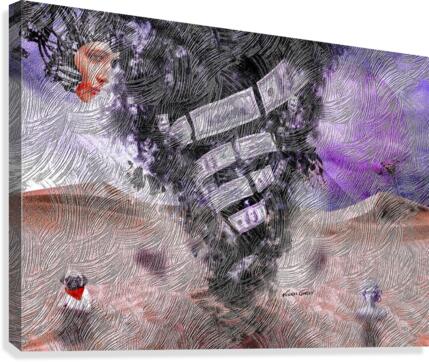 Tempestatis Canvas Print