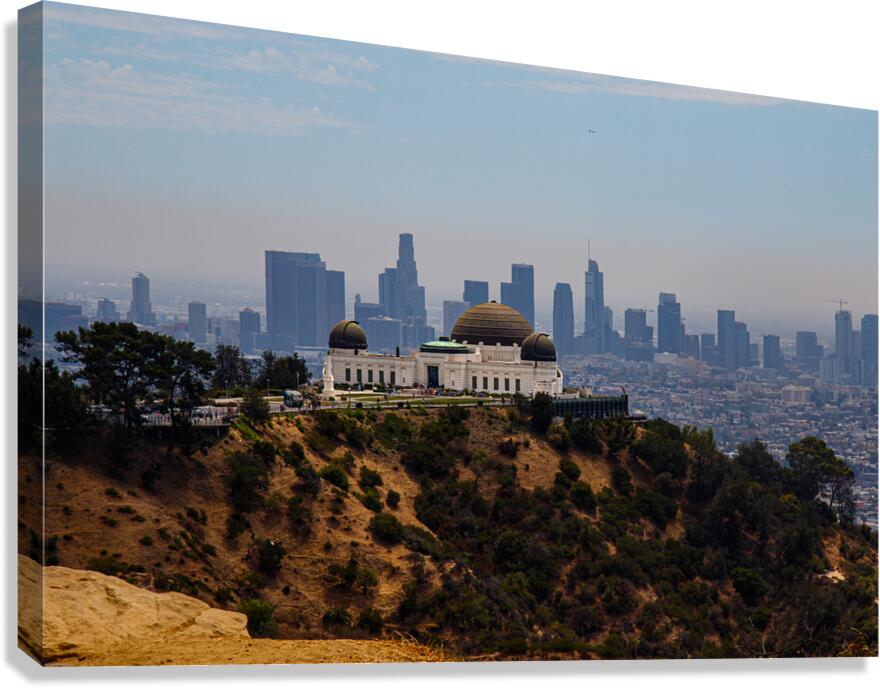 Griffith observatory Canvas Print