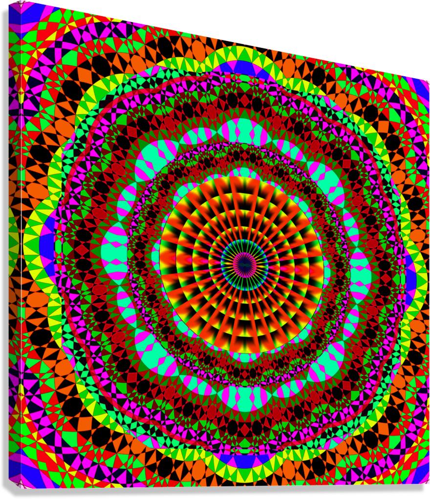 Mandala Magic Canvas Print