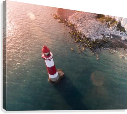 Silence - Lost LightHouse Canvas Print