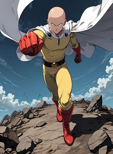 Default One Punch man appears hero 1