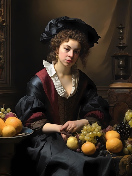 Default CaravaggioTintorettoVermeerWillem KalfRem 1714833971.1357 Print