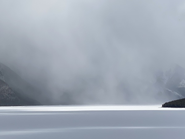 Frozen Lake  Print
