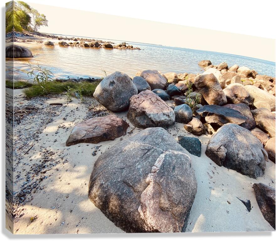 Rocky Walk Canvas Print