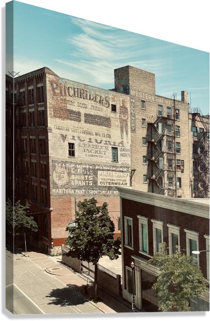Street View Canvas Print