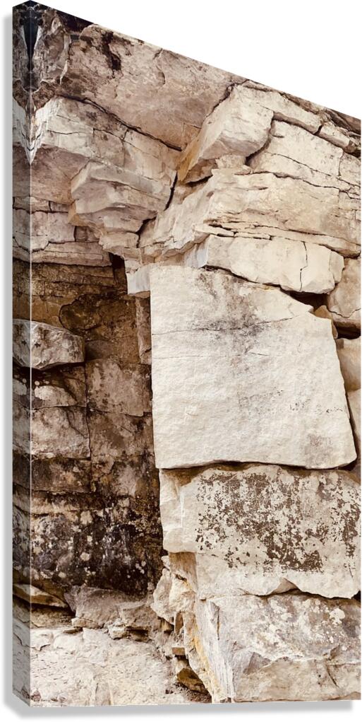 Rock Wall Canvas Print