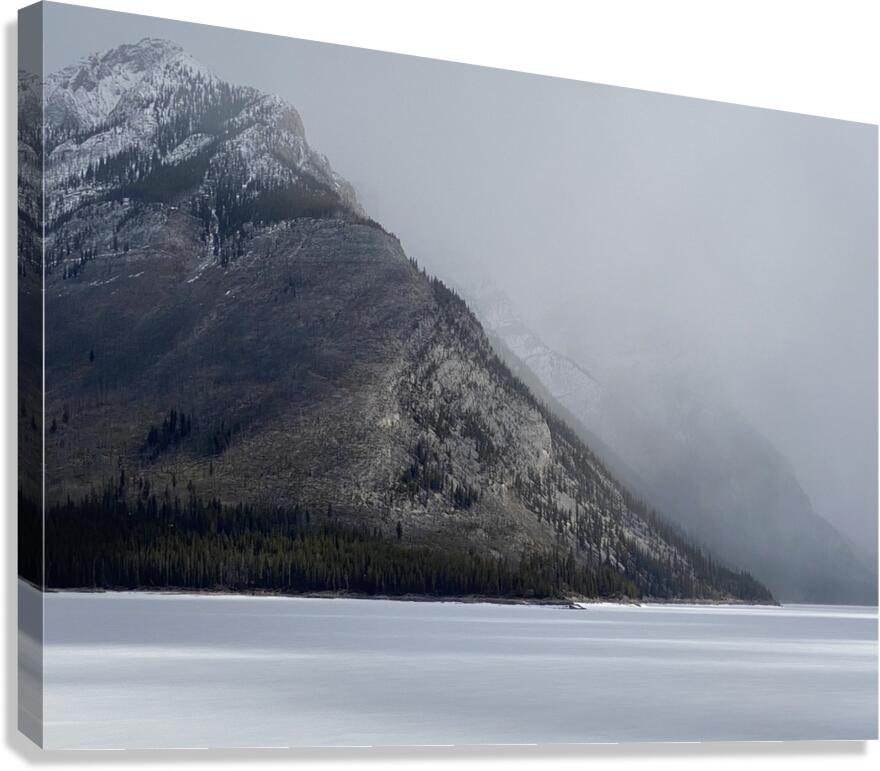 Mountain Cold  Canvas Print