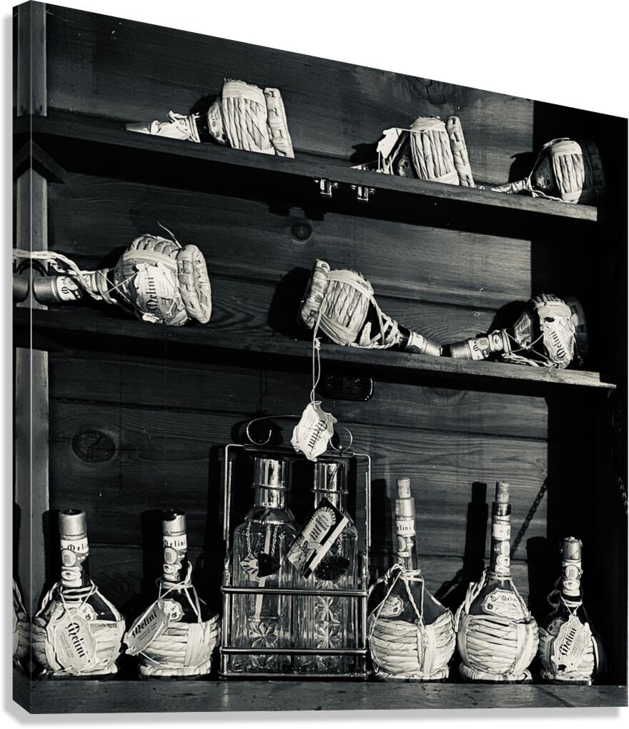 Basement Bar Canvas Print