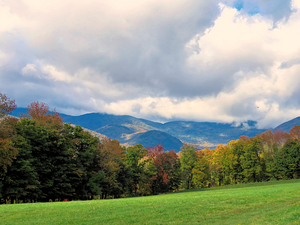 Nebraska Valley view from von Trapp Lodge in Stowe VT