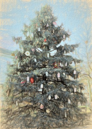 Christmas tree Town Square