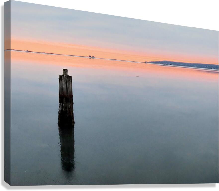 Winter calm Canvas Print
