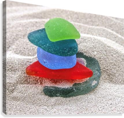 Beachcomers treasures Canvas Print