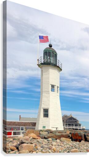 Scituate Light Canvas Print