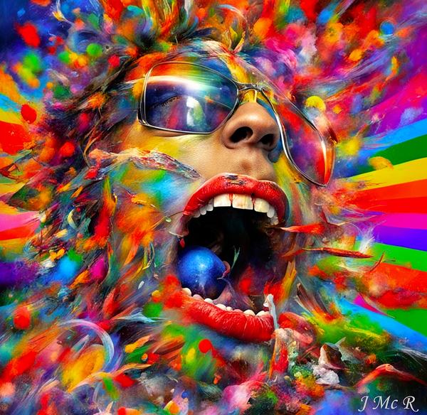Dreamer Searing by John Mc Reason ARTWORKS POP ROCK PROG ROCK ART