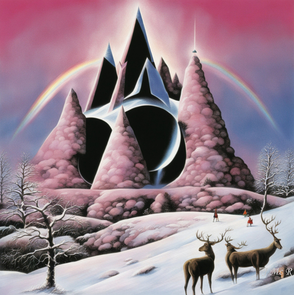 Landscape Christmas time. by John Mc Reason ARTWORKS POP ROCK PROG ROCK ART