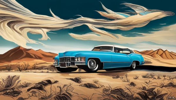 Cadillac Rock Prog by John Mc Reason ARTWORKS POP ROCK PROG ROCK ART